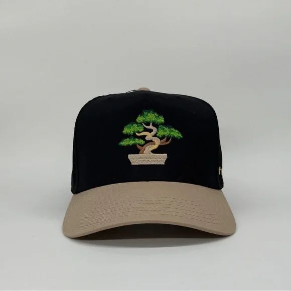 San Francisco Bonsai Snapback – Black and Khaki - Picture 2 of 8